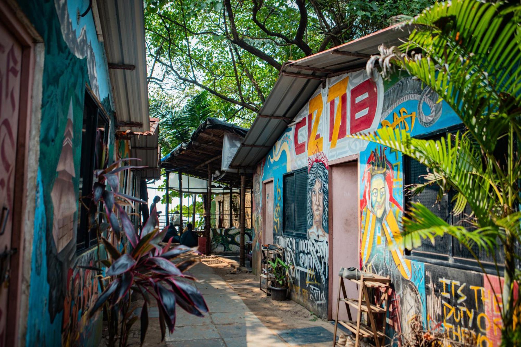 12 Monks - Beachside Hostel Arambol Exterior foto